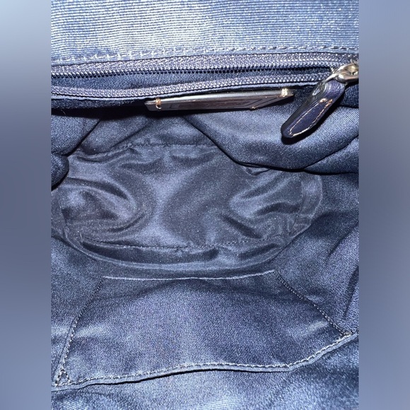 Coach Mini Billie Backpack Rosette Printed Denim With Leather Trim (F57754) - Picture 15 of 16